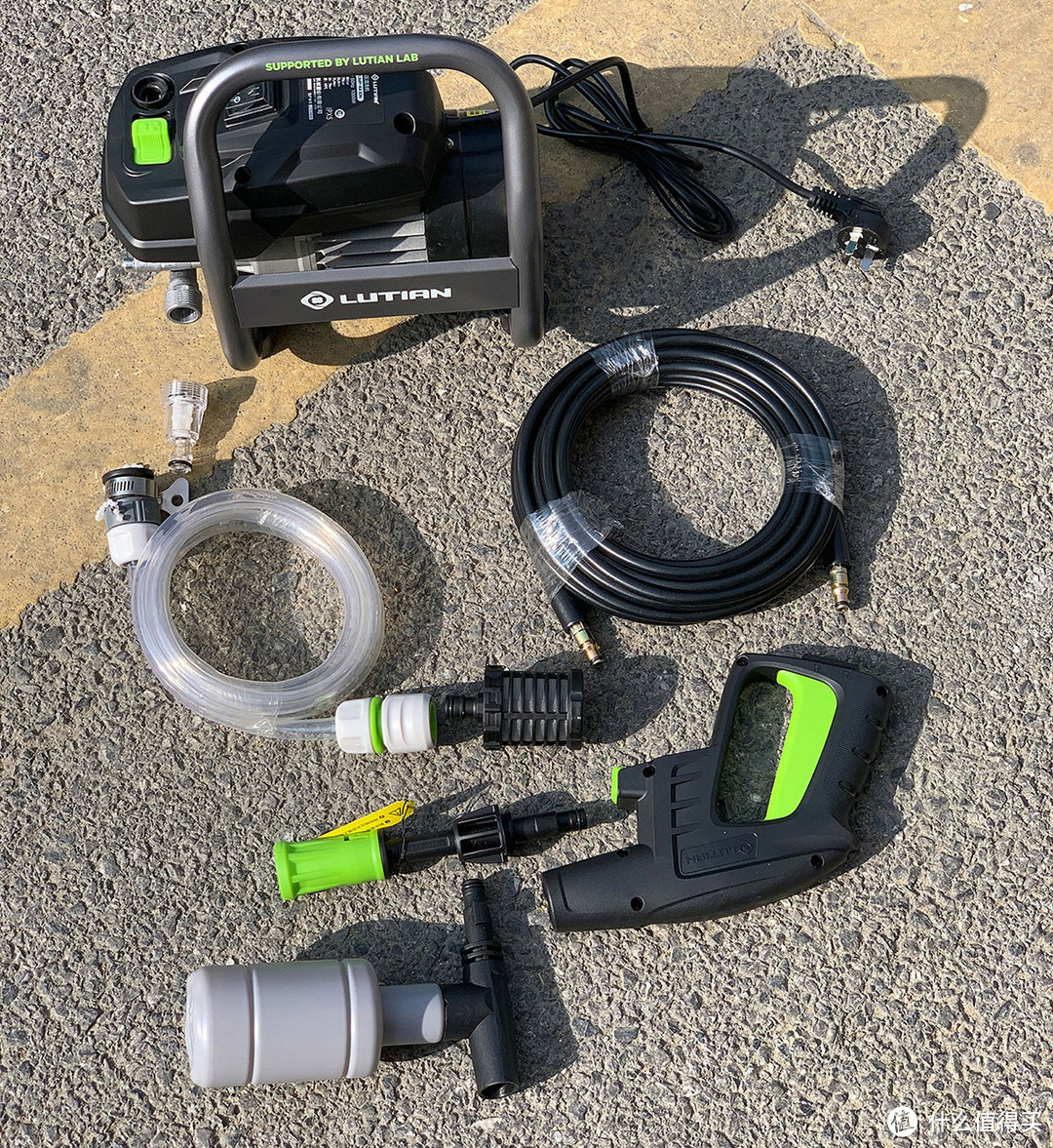 自己动手,想洗就洗,绿田(LUTIAN)高压洗车机